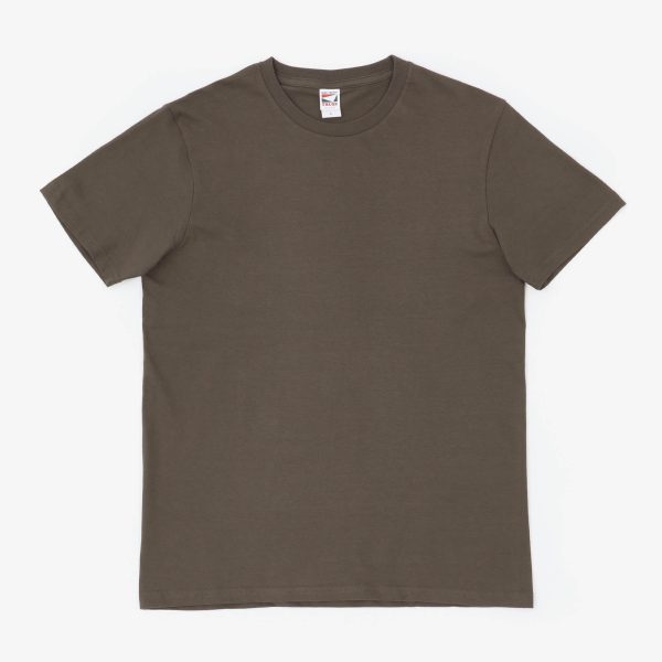 Cotton T-Shirt - Brown Online Sale