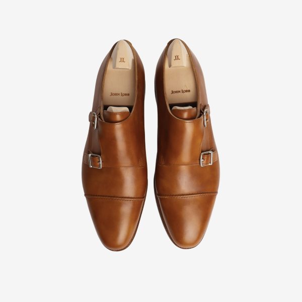 William II Leather Monk Strap + Trees Online now