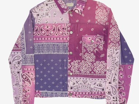 Bandana Patchwork Jacket Hot on Sale