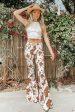 Pre-Order Amarillo Cow Print Bell Bottoms For Discount