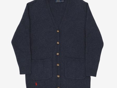 Polo Wool Blend Cardigan Hot on Sale