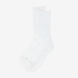 USA Cotton Crew Sock - All White Online Sale