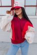 Emma Colorblock Sweatshirt For Cheap