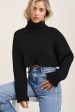 Aspen Turtleneck Sweater - Black Online