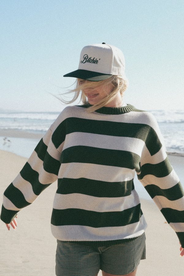 Evergreen Stripe Sweater Online Sale