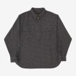 Hounds Tooth Half Zip Work Shirt Online