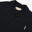 Camp Collar Wool Shirt Hot on Sale