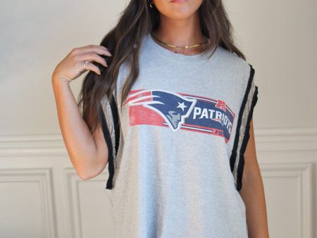 Patriots Double-Sided Chain Tank Online Hot Sale