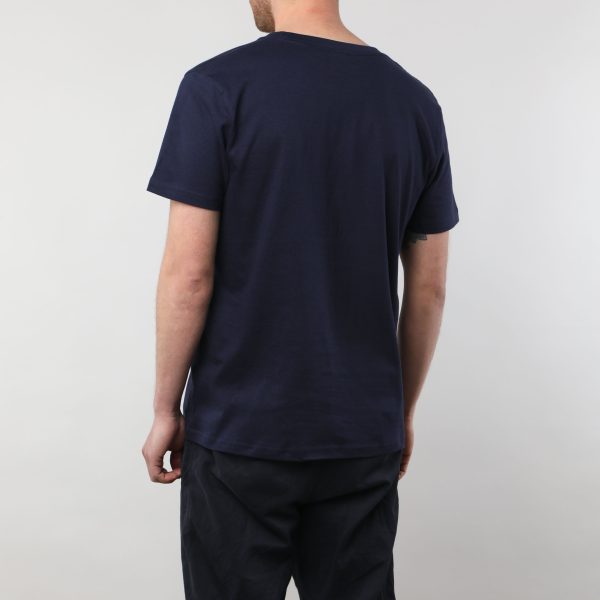 Cotton T-Shirt - Navy For Discount