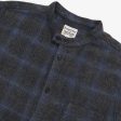 Collarless PO Flannel Shirt For Sale