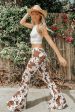 Pre-Order Amarillo Cow Print Bell Bottoms For Discount