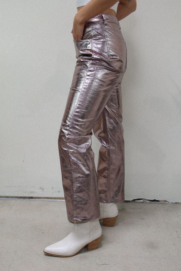 Let s Disco Metallic Pants on Sale