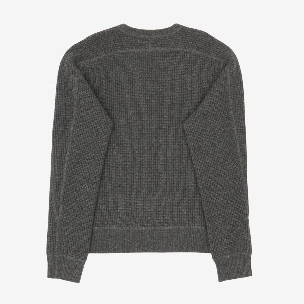 Waffle Knit Cashmere Jumper on Sale