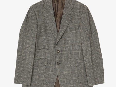 Bespoke Check Blazer Hot on Sale