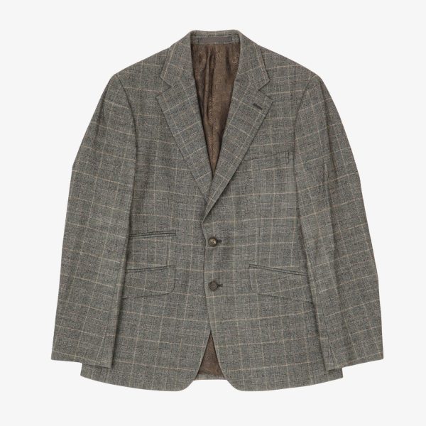 Bespoke Check Blazer Hot on Sale