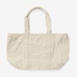 Cotton Canvas Tote - Ecru For Sale