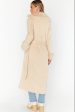 Show Me Your Mumu Penny Lane Coat -Beige Hot on Sale