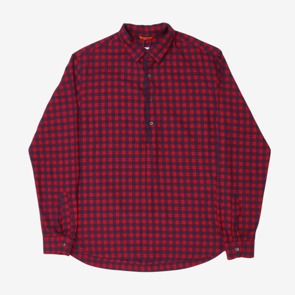 Cotton Check Shirt Discount