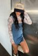 Southern Charm Denim Dress Cheap