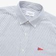 Logo Oxford Stripe BD Shirt Fashion