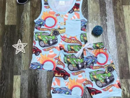 Blue Hot Wheels Summer Outfit Online Sale