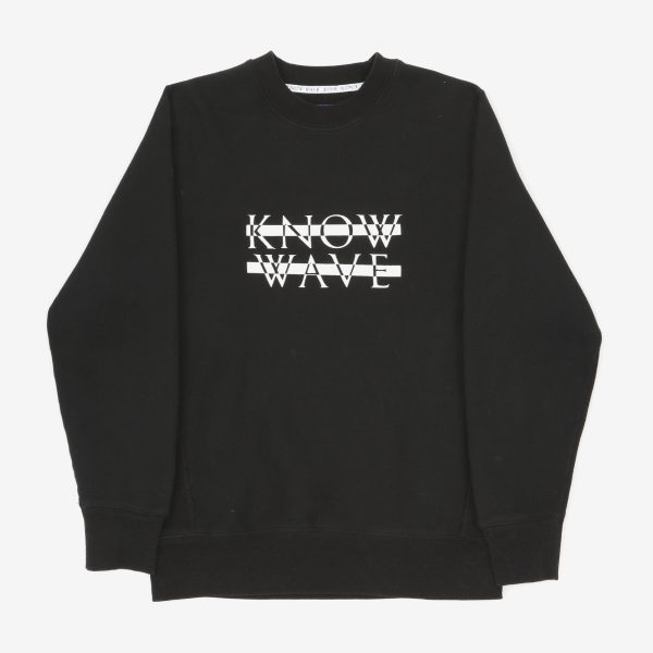 Classic Anxiety Logo Crewneck Sweat Discount