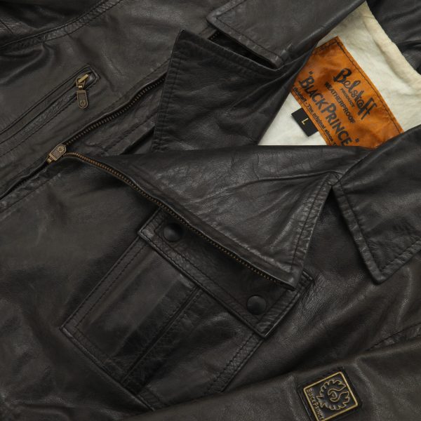 Black Prince Leather Jacket Fashion