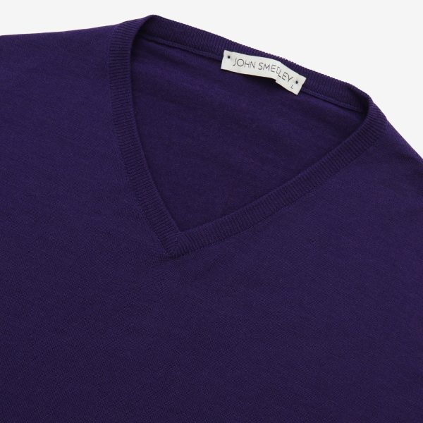 Merino Wool V-Neck Sweater Cheap