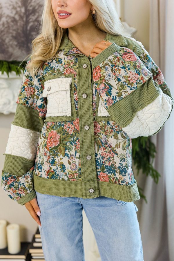 Artisan Quilt Patchwork Jacket Discount