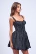 Dotted Desire Corset Dress For Discount