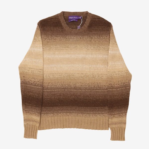 Purple Label Linen Blend Knit Jumper Online Sale