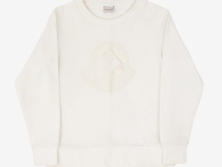 Maglia Girocollo Embroidered Logo Sweatshirt on Sale