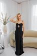 Allure Satin Maxi Dress For Cheap